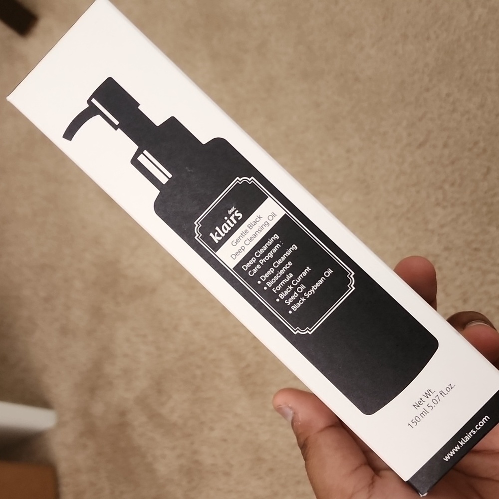 Klairs deep cleansing oil